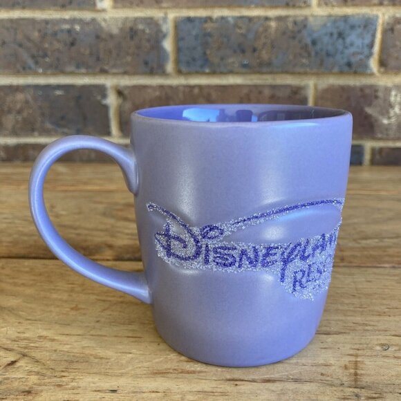 Disneyland Resort Paris Eeyore Purple “sugared” Mug Exclusive RARE - Picture 2 of 7